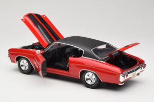 Chevrolet Chevelle SS 454 Červený Maisto 1:18 531892 Kov – obrázek 5 z 8