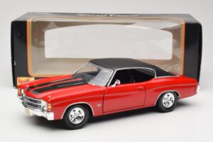 Chevrolet Chevelle SS 454 Červený Maisto 1:18 531892 Kov – obrázek 8 z 8