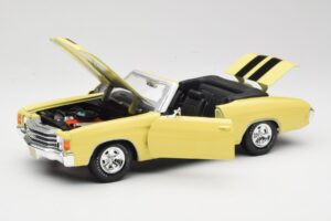 Chevrolet Chevelle SS 454 Žlutý Maisto 1:18 531890 Kov – obrázek 2 z 8