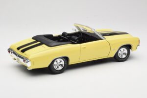 Chevrolet Chevelle SS 454 Žlutý Maisto 1:18 531890 Kov – obrázek 3 z 8