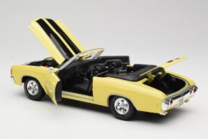 Chevrolet Chevelle SS 454 Žlutý Maisto 1:18 531890 Kov – obrázek 5 z 8