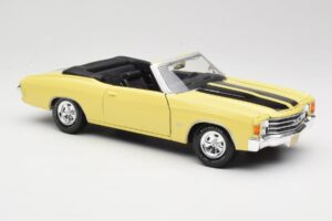 Chevrolet Chevelle SS 454 Žlutý Maisto 1:18 531890 Kov – obrázek 6 z 8