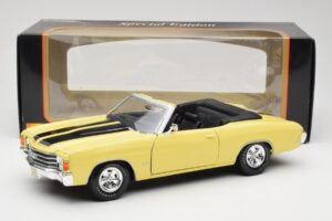 Chevrolet Chevelle SS 454 Žlutý Maisto 1:18 531890 Kov – obrázek 8 z 8
