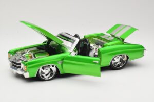 Chevrolet Chevelle SS Kabriolet Zelený Maisto 1:18 31099 Kov – obrázek 2 z 8