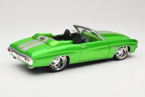 Chevrolet Chevelle SS Kabriolet Zelený Maisto 1:18 31099 Kov – obrázek 3 z 8