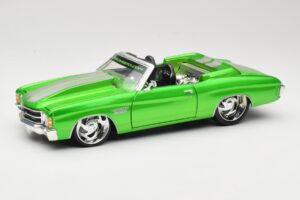 Chevrolet Chevelle SS Kabriolet Zelený Maisto 1:18 31099 Kov