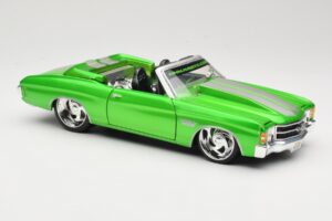 Chevrolet Chevelle SS Kabriolet Zelený Maisto 1:18 31099 Kov – obrázek 6 z 8