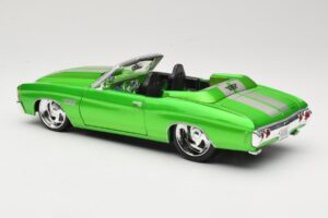 Chevrolet Chevelle SS Kabriolet Zelený Maisto 1:18 31099 Kov – obrázek 7 z 8