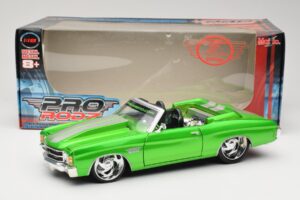 Chevrolet Chevelle SS Kabriolet Zelený Maisto 1:18 31099 Kov – obrázek 8 z 8