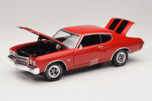 Chevrolet Chevelle SS Červený Jack Reacher Auto World 1:18 AWSS109/06 Kov – obrázek 2 z 8
