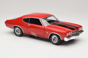 Chevrolet Chevelle SS Červený Jack Reacher Auto World 1:18 AWSS109/06 Kov – obrázek 6 z 8