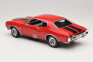 Chevrolet Chevelle SS Červený Jack Reacher Auto World 1:18 AWSS109/06 Kov – obrázek 7 z 8