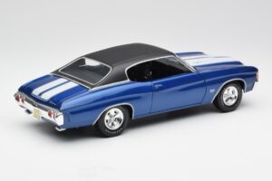 Chevrolet Chevelle SS 454 Modrý Maisto 1:18 531886 Kov – obrázek 3 z 8