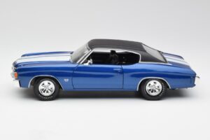 Chevrolet Chevelle SS 454 Modrý Maisto 1:18 531886 Kov – obrázek 4 z 8