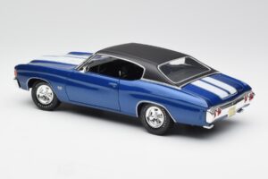 Chevrolet Chevelle SS 454 Modrý Maisto 1:18 531886 Kov – obrázek 7 z 8