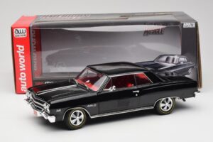 Chevrolet Chevelle Z-16 Černý American Muscle 1:18 AMM1061/06 Kov – obrázek 8 z 8