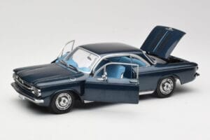 Chevrolet Corvair Tmavě Modrý Sun Star 1:18 1482 Kov – obrázek 2 z 8