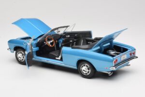 Chevrolet Corvair Monza Kabriolet Modrý Road Signature 1:18 92498 Kov – obrázek 5 z 8