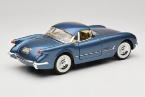 Chevrolet Corvette C1 Modrý Mira 1:18 6105 Kov – obrázek 3 z 8
