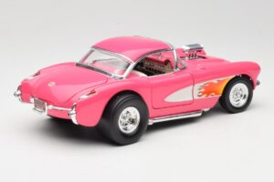 Chevrolet Corvette C1 Gasser Růžový Road Legends 1:18 92019-R1 Kov – obrázek 3 z 8