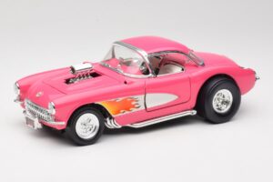 Chevrolet Corvette C1 Gasser Růžový Road Legends 1:18 92019-R1 Kov