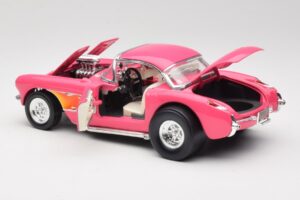 Chevrolet Corvette C1 Gasser Růžový Road Legends 1:18 92019-R1 Kov – obrázek 5 z 8
