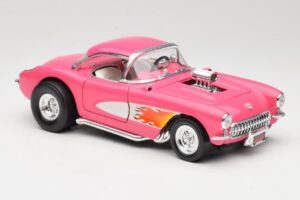 Chevrolet Corvette C1 Gasser Růžový Road Legends 1:18 92019-R1 Kov – obrázek 6 z 8