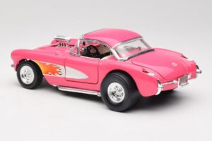 Chevrolet Corvette C1 Gasser Růžový Road Legends 1:18 92019-R1 Kov – obrázek 7 z 8