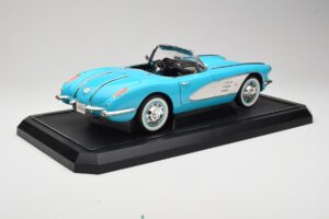 Chevrolet Corvette C1 Hard Top Modrý Solido 1:12 1202-M1 Kov – obrázek 3 z 8