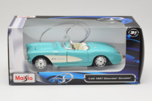 Chevrolet Corvette C1 Mátově Zelený Maisto 1:24 31275 Kov