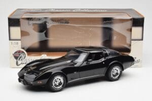 Chevrolet Corvette C3 Černý UT Models 1:18 21071 Kov – obrázek 8 z 8