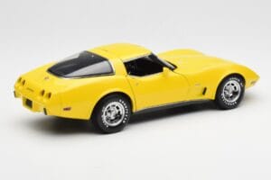 Chevrolet Corvette C3 Žlutý UT Models 1:18 21074 Kov – obrázek 3 z 8