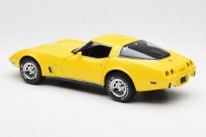 Chevrolet Corvette C3 Žlutý UT Models 1:18 21074 Kov – obrázek 7 z 8