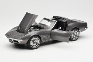 Chevrolet Corvette C3 Spider Laguna Šedý Metalický AUTOart 1:18 71173 Kov – obrázek 2 z 8