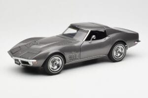 Chevrolet Corvette C3 Spider Laguna Šedý Metalický AUTOart 1:18 71173 Kov