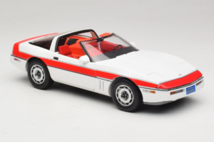 Chevrolet Corvette C4 A-Team Bílý GreenLight 1:18 13532 Kov – obrázek 6 z 8