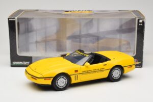 Chevrolet Corvette C4 Indianapolis 500 Pace Car Žlutý Greenlight 1:18 11801-06 Kov – obrázek 8 z 8