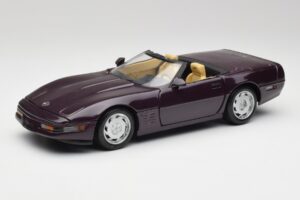 Chevrolet Corvette C4 LT4 Kabriolet Fialový Metalíza Maisto 1:18 50277 Kov