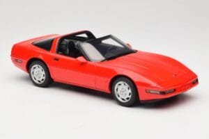 Chevrolet Corvette C4 Torch Red GT Spirit 1:18 GT537 Pryskyřice – obrázek 4 z 6
