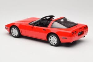 Chevrolet Corvette C4 Torch Red GT Spirit 1:18 GT537 Pryskyřice – obrázek 5 z 6