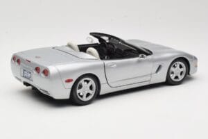 Chevrolet Corvette C5 Kabriolet Stříbrný Maisto 1:18 50317 Kov – obrázek 3 z 8