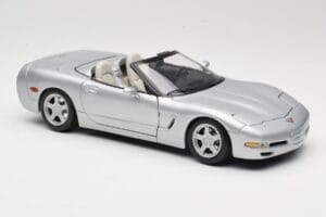 Chevrolet Corvette C5 Kabriolet Stříbrný Maisto 1:18 50317 Kov – obrázek 6 z 8