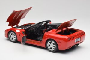 Chevrolet Corvette C5 Kabriolet Torch Červený Maisto 1:18 50318 Kov – obrázek 5 z 8