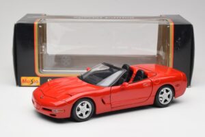 Chevrolet Corvette C5 Kabriolet Torch Červený Maisto 1:18 50318 Kov – obrázek 8 z 8