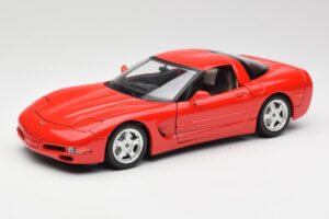 Chevrolet Corvette C5 Červený Bburago 1:18 3066 Kov