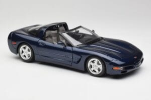 Chevrolet Corvette C5 Nassau Modrý Bburago 1:18 30166 Kov – obrázek 6 z 8