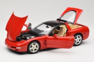 Chevrolet Corvette C5 Targa Červený UT Models 1:18 21001 Kov – obrázek 2 z 8