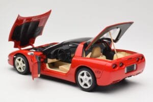 Chevrolet Corvette C5 Targa Červený UT Models 1:18 21001 Kov – obrázek 5 z 8