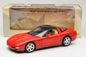 Chevrolet Corvette C5 Targa Červený UT Models 1:18 21001 Kov – obrázek 8 z 8