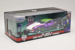 Chevrolet Corvette C6 Stingray The Joker With Figure Jada 1:24 253255020 Kov – obrázek 2 z 3